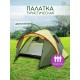 3-х местная туристическая палатка Mircamping 1011-3 green изображение