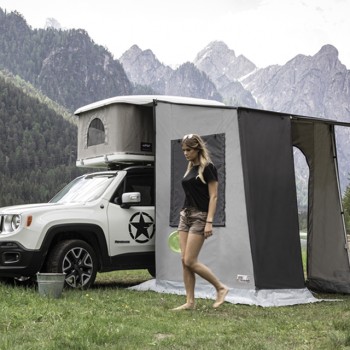 Веранда к палатке AUTOHOME MAGGIOLINA AIRLANDER, тент серый, высота 220 см