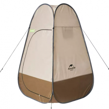 Палатка Naturehike быстрораскрываемая, душ-туалет, 115х115х190 см. коричневый (уценка)