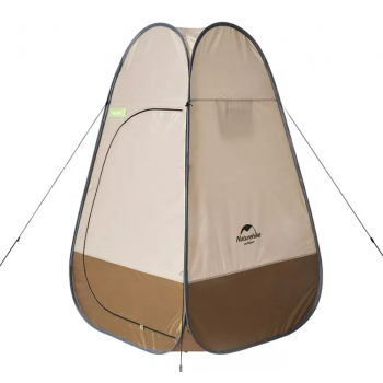 Палатка Naturehike быстрораскрываемая, душ-туалет, 115х115х190 см. коричневый (уценка)