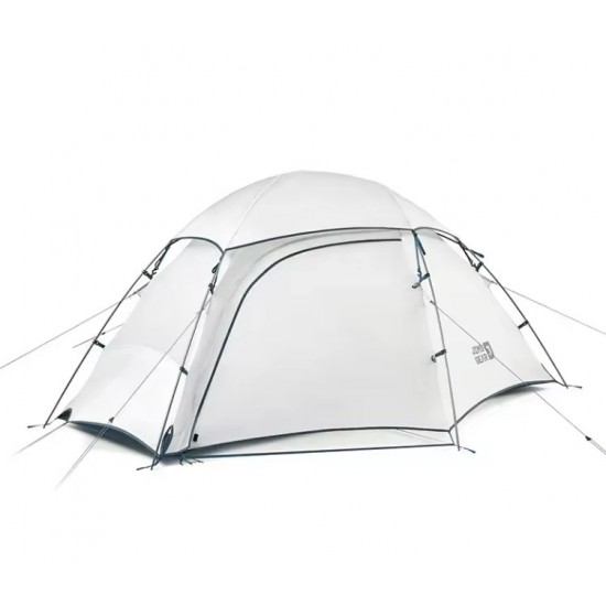 Палатка Naturehike Jims Gear Si 2-местная, алюминиевый каркас, сверхлегкая, белая