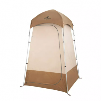 Палатка Naturehike душ-туалет, алюминиевый каркас, коричневый (уценка)