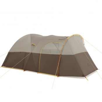 Палатка Naturehike KOTA 6, 6-местная, алюминиевый каркас, серо-коричневая