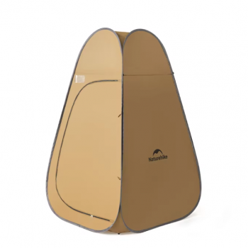 Палатка Naturehike быстрораскрываемая, душ-туалет, 115х115х190 см. коричневый