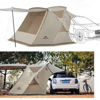 Палатка Naturehike Cloud wild car, 2-местная, алюминиевый каркас, песочная