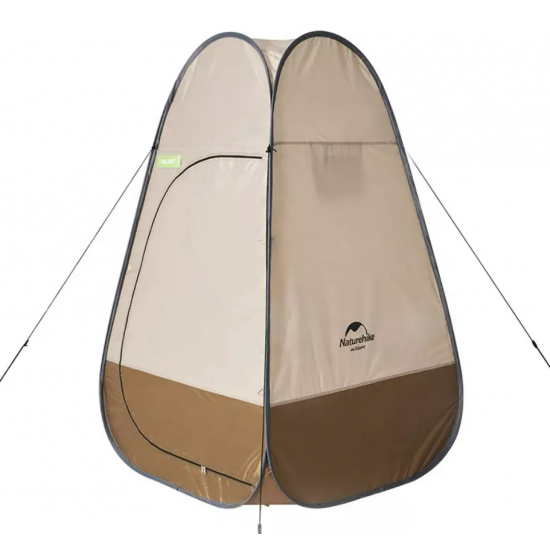 Палатка Naturehike быстрораскрываемая, душ-туалет, 115х115х190 см. коричневый (уценка)