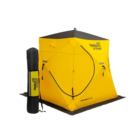 Палатка зимняя HELIOS PIRAMIDA EXTREME 2.0 (широкий вход)