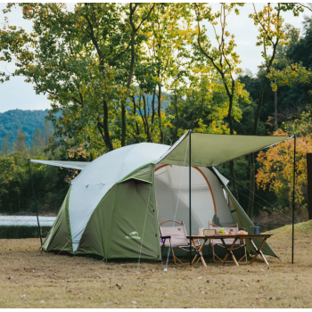 Палатка Naturehike KOTA 4, 4-местная, алюминиевый каркас, олива