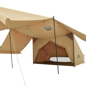 Палатка Naturehike Mountain Stream, 1-местная, алюминиевый каркас, бежевая