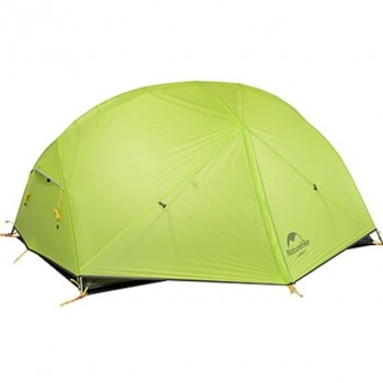 Палатка Naturehike Mongar Si 2-местная алюминиевый каркас, зеленая