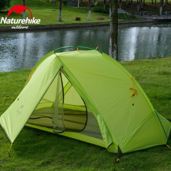 Палатка Naturehike Tagar Si 1-местная, алюминиевый каркас, сверхлегкая, зеленая