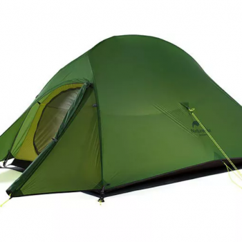Палатка Naturehike Cloud Up Si 3-местная, алюминиевый каркас, сверхлегкая, зеленая