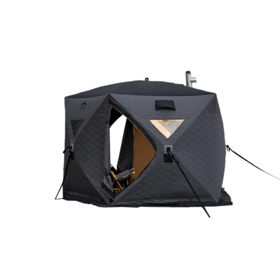 Палатка зимняя Wild Land Ice hub 500, пятиугольная, с полом и накидкой