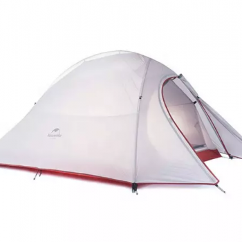 Палатка Naturehike Cloud Up Si 2-местная, алюминиевый каркас, сверхлегкая, серо-красная