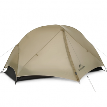 Палатка Naturehike Mongar UL 1-местная, алюминиевый каркас, сверхлегкая, песочная