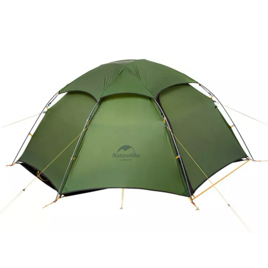 Палатка Naturehike Cloud Peak 20D Si 2-местная, алюминиевый каркас, зеленая