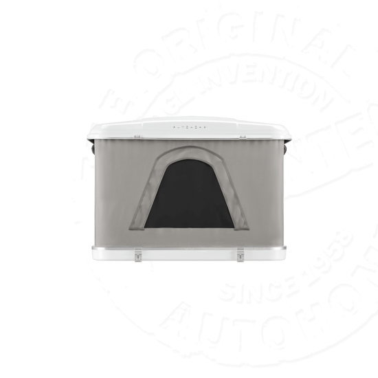 Палатка на крышу автомобиля AUTOHOME MAGGIOLINA AIRLANDER PLUS MEDIUM, серый тент, лестница 215 мм