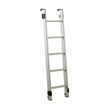 Палатка на крышу автомобиля AUTOHOME MAGGIOLINA CARBON FIBER SMALL, тент серый, лестница 215 мм