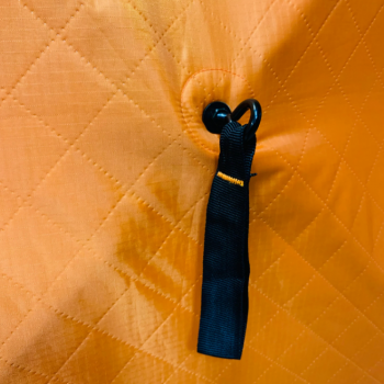 Палатка зимняя (220*220*215) оранжевая с серым