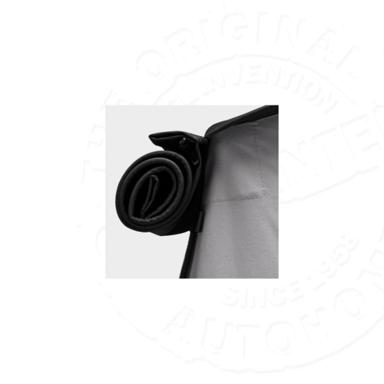 Палатка на крышу автомобиля AUTOHOME OVERCAMP SMALL, тент карбон, лестница 215 мм