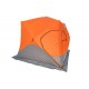 Палатка зимняя (240*240*210) оранжевая с серым
