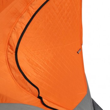 Палатка зимняя (240*240*210) оранжевая с серым