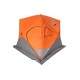 Палатка зимняя (240*240*210) оранжевая с серым