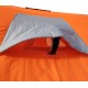 Палатка зимняя (240*240*210) оранжевая с серым
