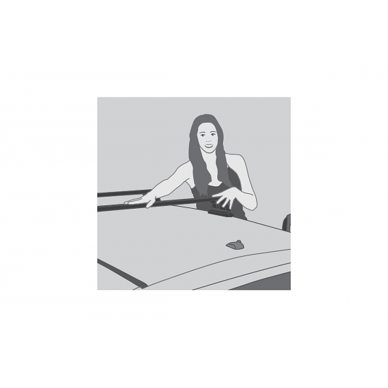 Палатка на крышу автомобиля AUTOHOME MAGGIOLINA GRAND TOUR SMALL 360 BLACK STORM, чёрный тент