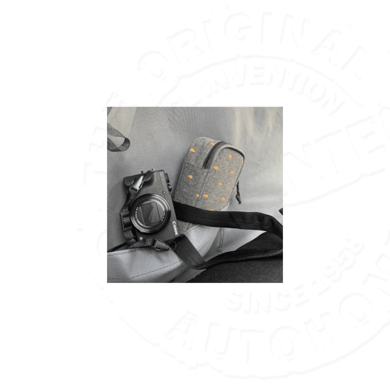 Палатка на крышу автомобиля AUTOHOME OVERCAMP MEDIUM тент карбон, лестница 215 мм