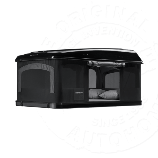 Палатка на крышу автомобиля AUTOHOME MAGGIOLINA GRAND TOUR LARGE 360 BLACK STORM, чёрный тент