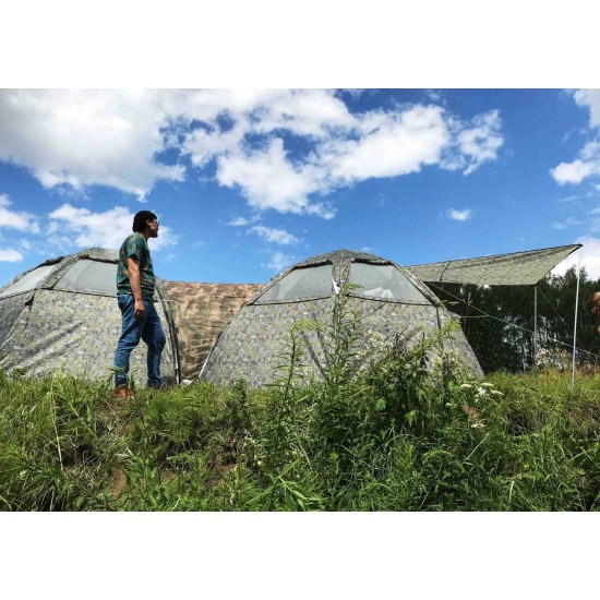 Летняя палатка Лотос 5 Мансарда изображение