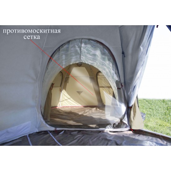 Внутренний тент-капсула утепленный ЛОТОС 5У (огн. клапан, вшитое дно) image