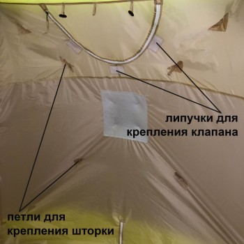 Внутренний тент легкий зимний ЛОТОС Куб 4 188х260х210