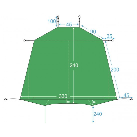 Козырек ЛОТОС 5 foto