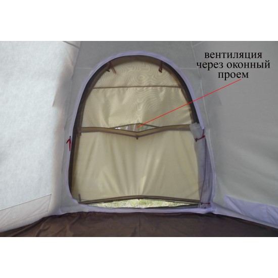 Внутренний тент-капсула утепленный ЛОТОС 5У (огн. клапан, вшитое дно) image