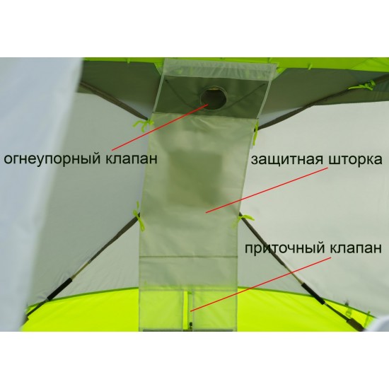 Большая зимняя палатка Лотос КубоЗонт 6 Большая зимняя палатка Лотос КубоЗонт 6 фото