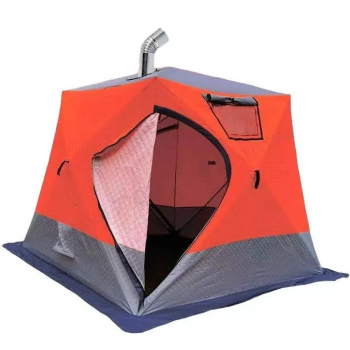 Трехслойная палатка-куб для зимней рыбалки Mircamping 2017
