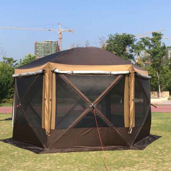 Шестиугольный шатер с полом 3,6*3,6 м. Mircamping 2905 Шестиугольный шатер с полом 3,6*3,6 м. Mircamping 2905