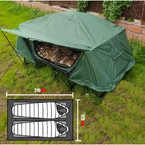 2-местная палатка-раскладушка Mircamping CF0940 на рыбалку фото