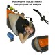 Спальный мешок с капюшоном красный Mircamping KC-003 (-10 °C)