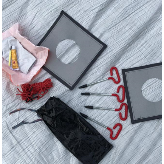 Четырехслойная утепленная зимняя палатка куб для рыбалки и кемпинга Terbo-Mir, размеры 2,4*2,4*2,2 м, цвет песочный 2019 Четырехслойная утепленная зимняя палатка куб для рыбалки изображение