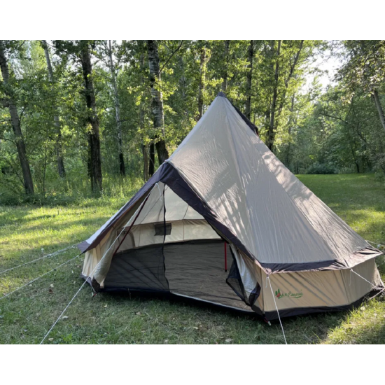 Палатка Шатер Юрта, 4х4м, высота 2,5 м, TERBO MIR 2-907-8 Палатка Шатер Юрта, 4х4м, высота 2,5 м, TERBO MIR 2-907-8 изображение