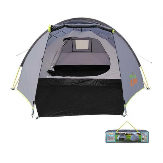 4-х местная туристическая платка автомат TERBO GC-900, серая изображение