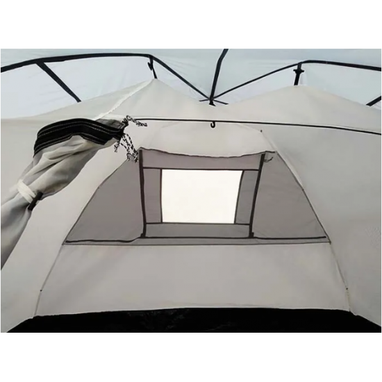 4-х местная туристическая платка автомат TERBO GC-900, серая изображение