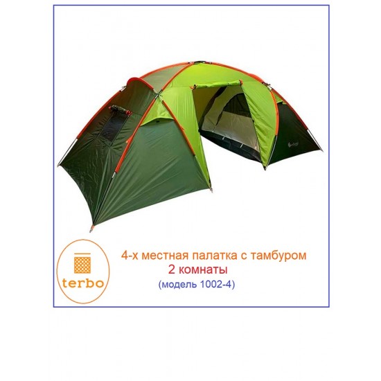 Палатка 4-местная Mir Camping ART 1002-4 Палатка 4-местная MirCamping ART1002-4 картинка
