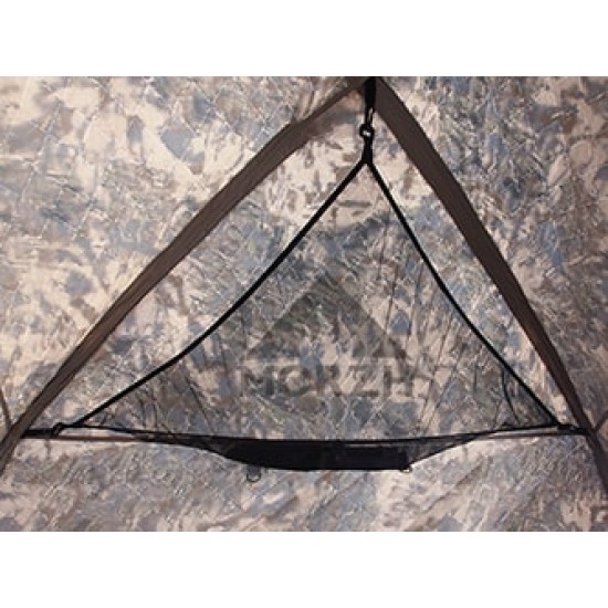 Трехслойная палатка-куб для зимней рыбалки (мобильная баня 1) фото