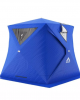 Зимняя палатка TURBO CUBE куб утепленная 2х2х2 м, синяя 