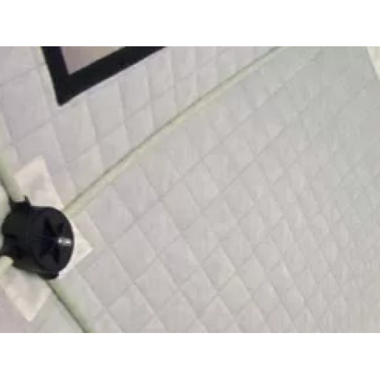 Зимняя палатка TERBO CUBE куб утепленная 2х2х2 м, синяя фото