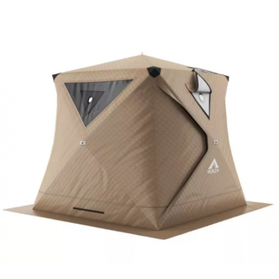 Зимняя палатка TERBO CUBE куб утепленная 2х2х2 м, синяя фото